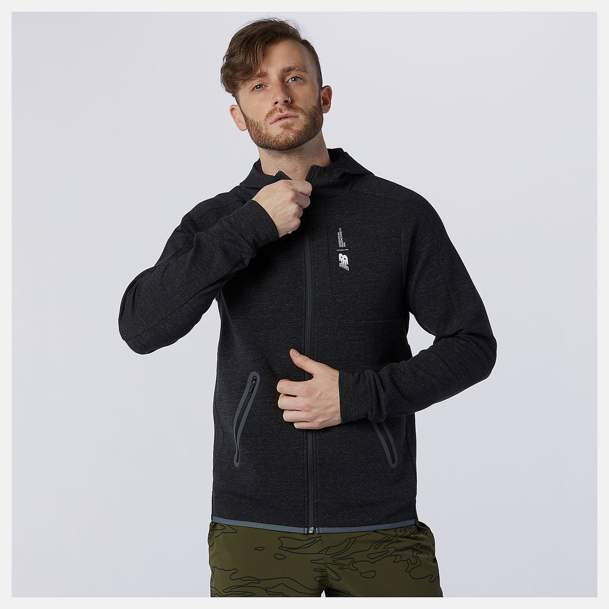 Fortitech Fleece Full Zip-Men | New Balance