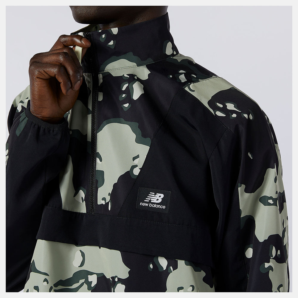 NB Essentials Camo Anorak-Men | New Balance
