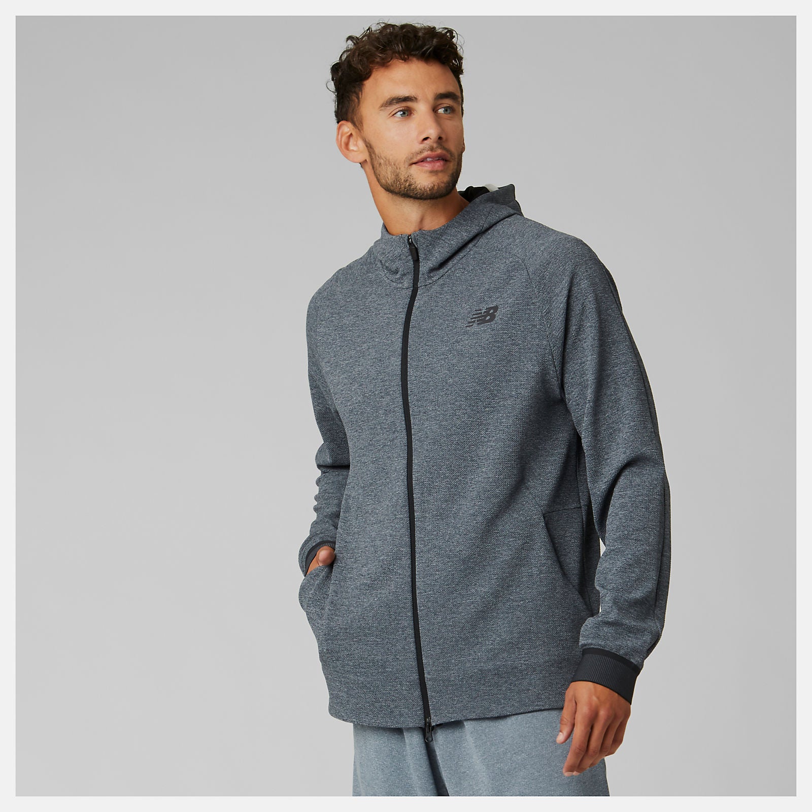 NB Basketball Finisher Full Zip-Men | New Balance