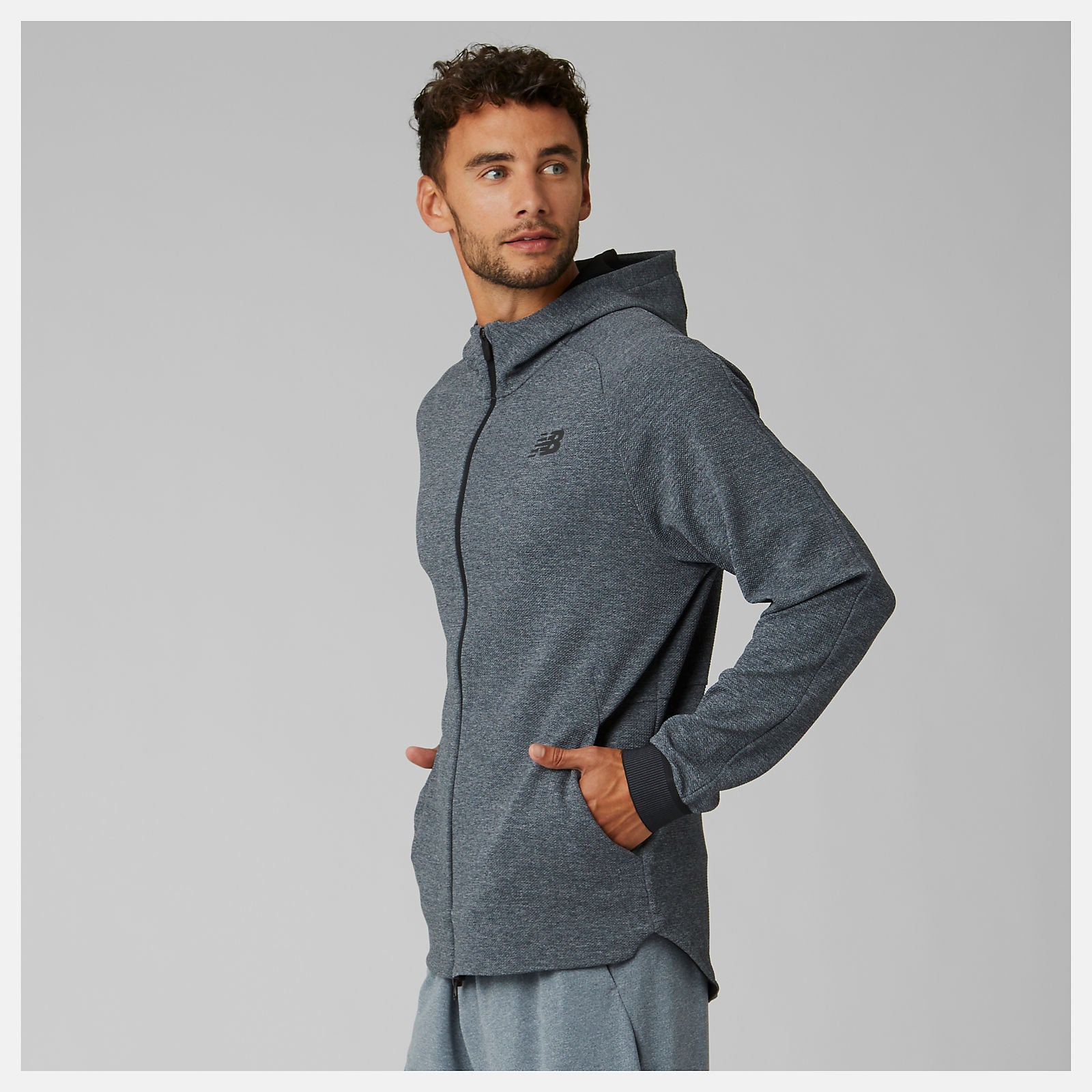 NB Basketball Finisher Full Zip-Men | New Balance