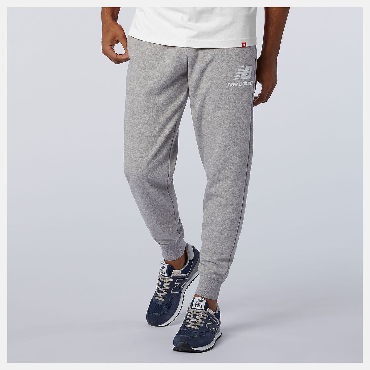 Essentials Stacked Logo Sweatpant-Men | New Balance