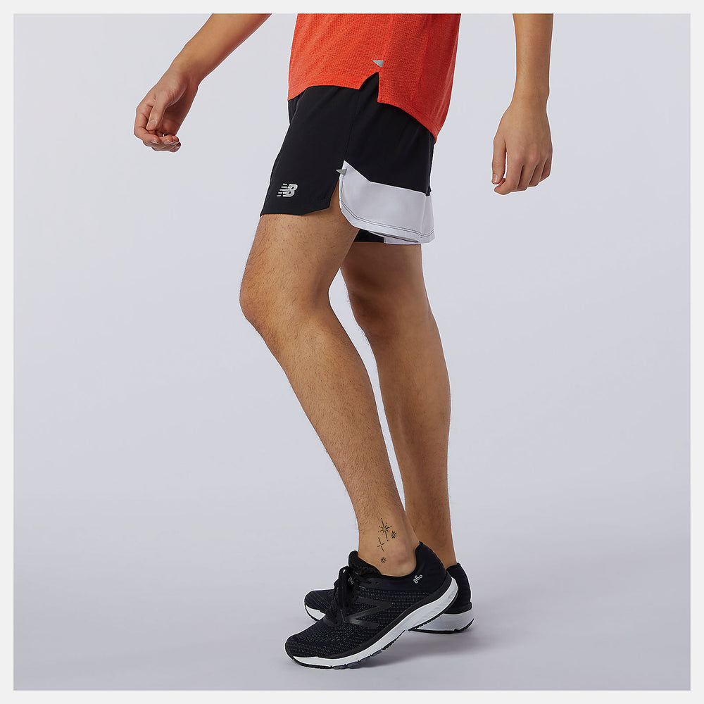 Printed Impact Run 5 Inch Short-Men | New Balance