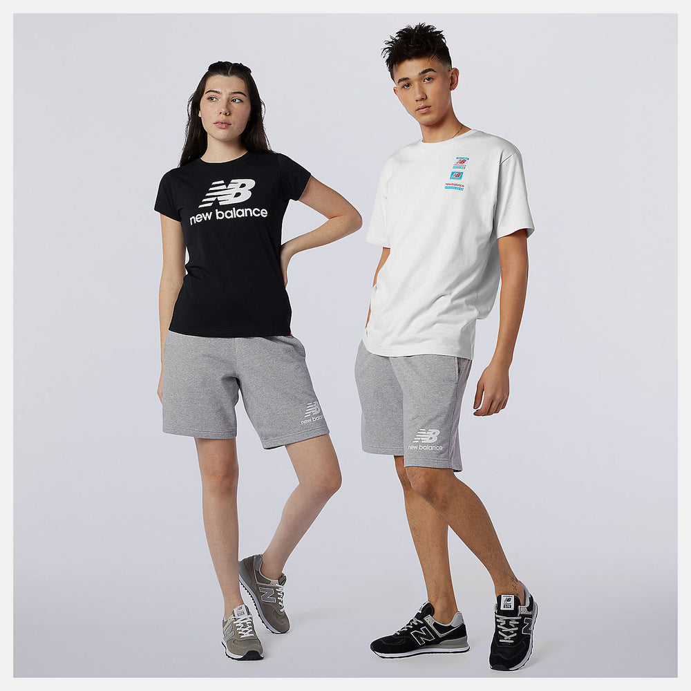 NB Essentials Stacked Logo Short-Women|Men | New Balance