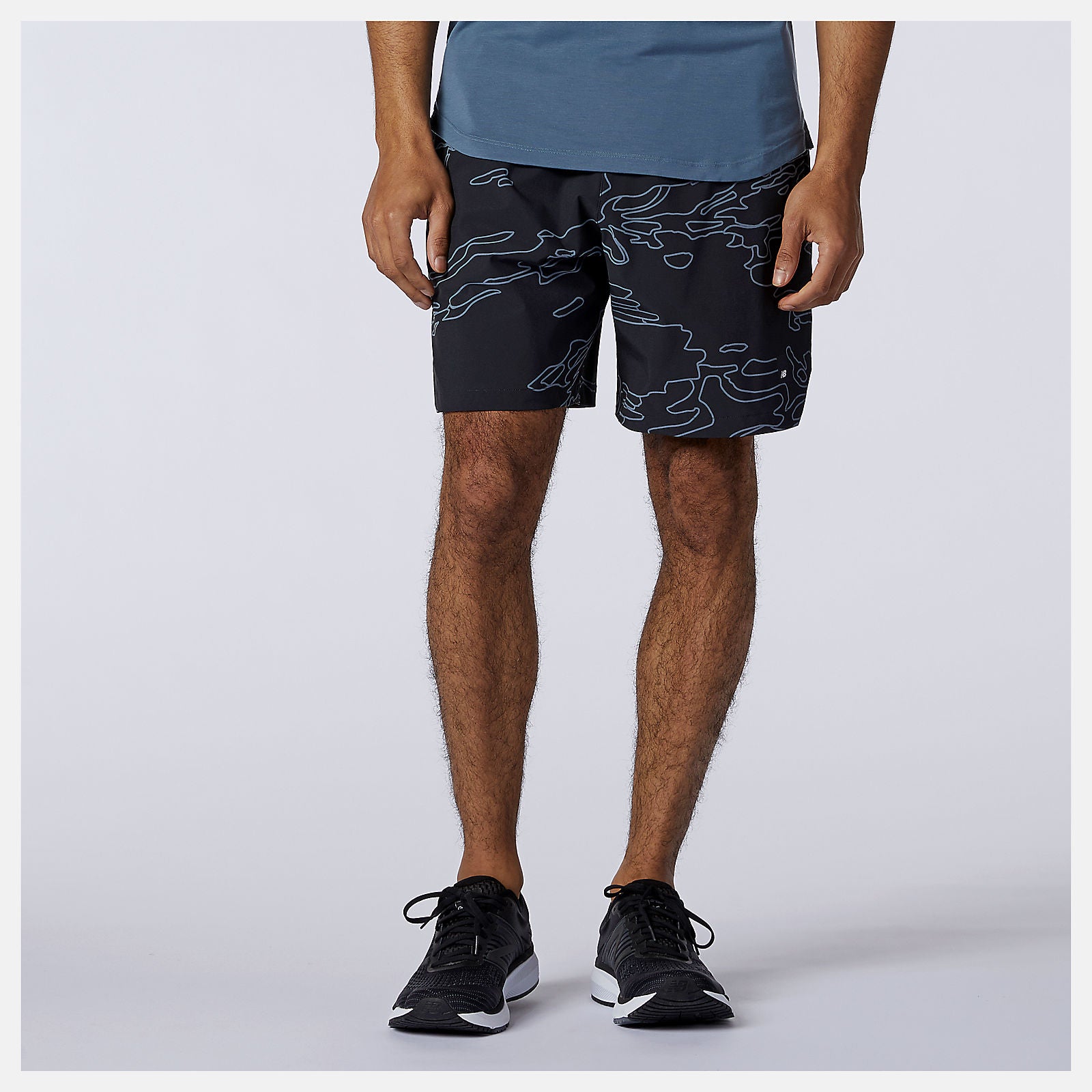 Fortitech Graphic 7 inch Woven Short-Men | New Balance