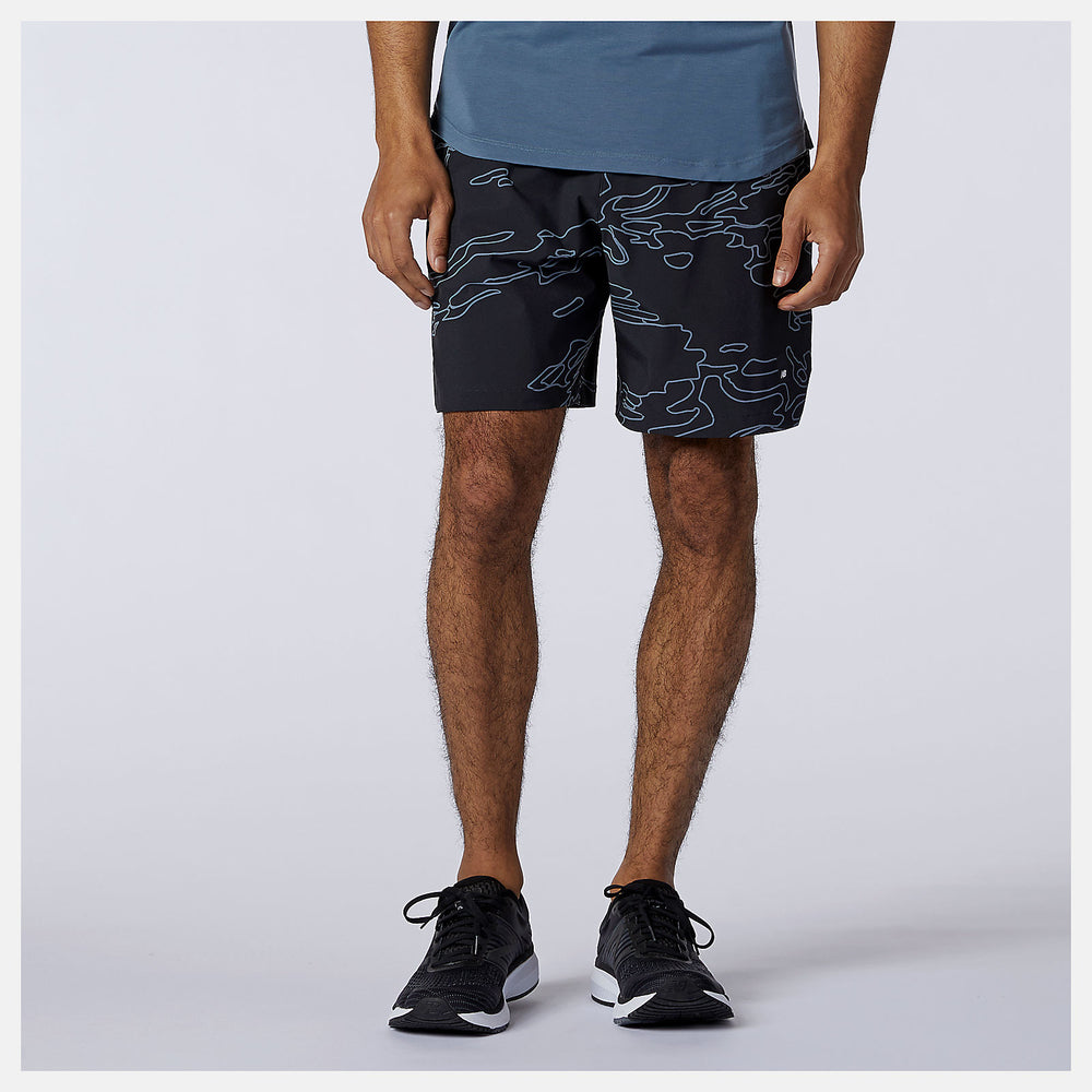 Fortitech Graphic 7 inch Woven Short-Men | New Balance