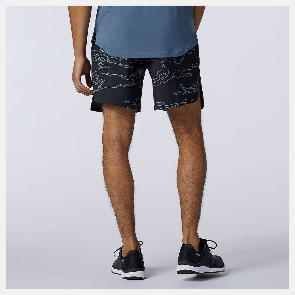 Fortitech Graphic 7 inch Woven Short-Men | New Balance
