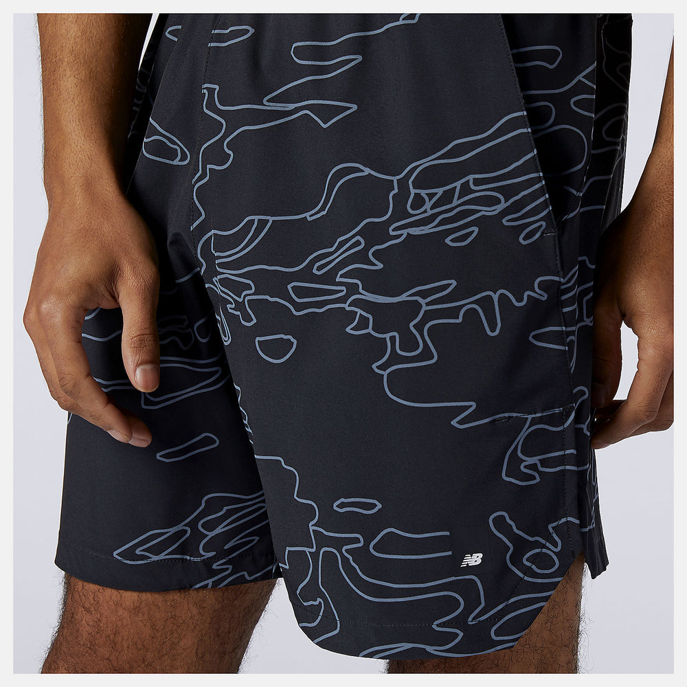Fortitech Graphic 7 inch Woven Short-Men | New Balance