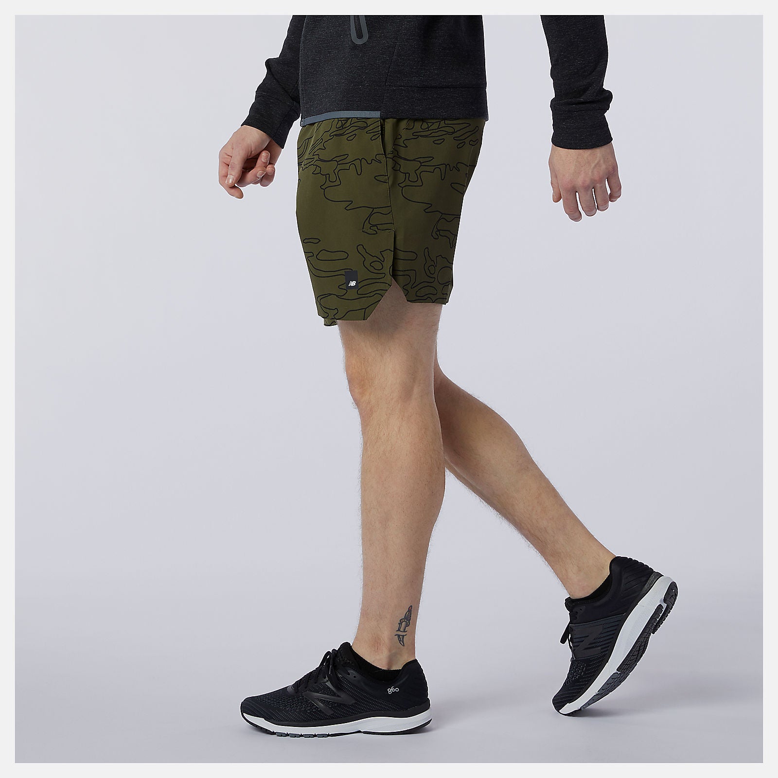Fortitech Graphic 7 inch Woven Short-Men | New Balance