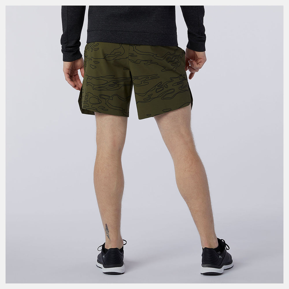 Fortitech Graphic 7 inch Woven Short-Men | New Balance