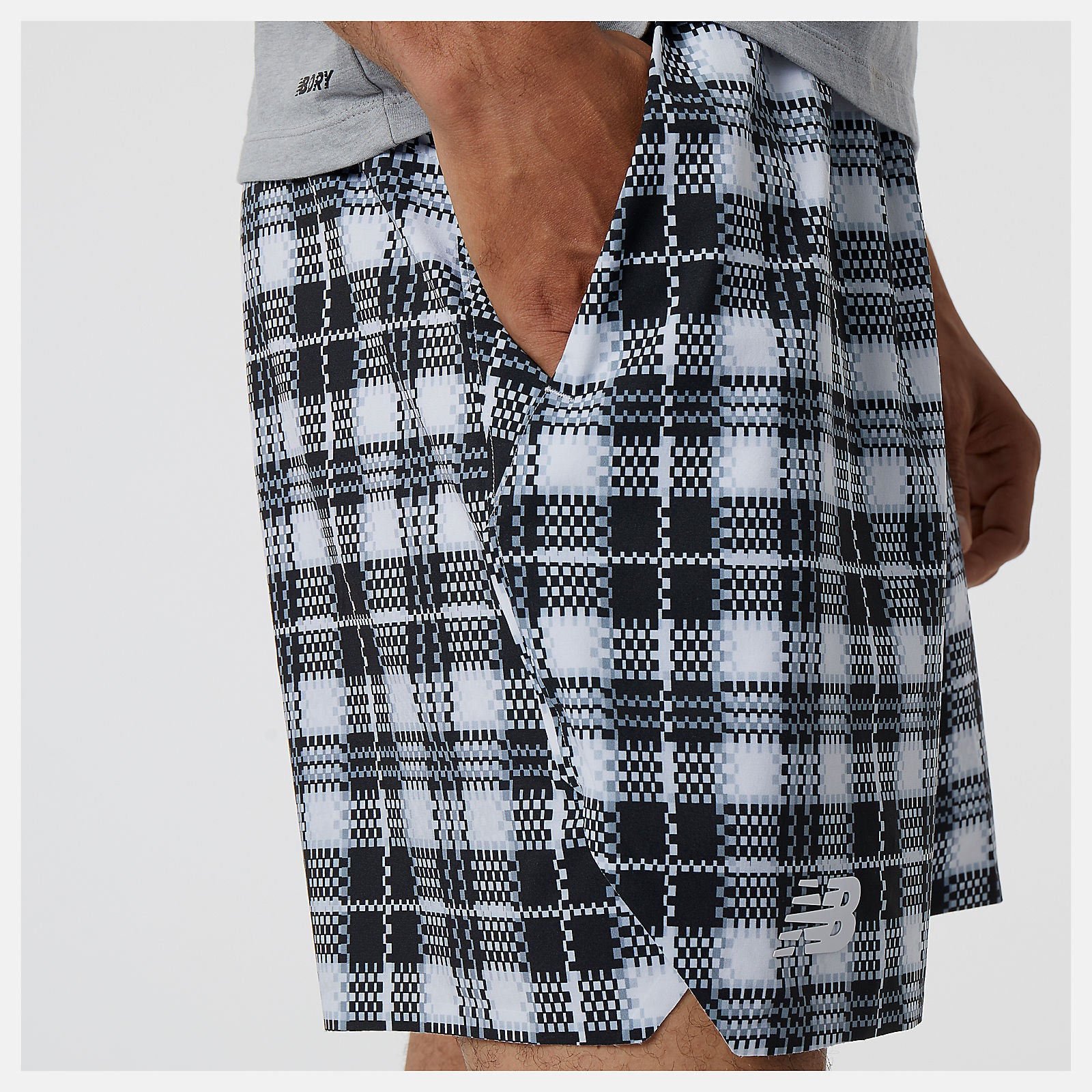7 In Printed Tournament Short-Men | New Balance