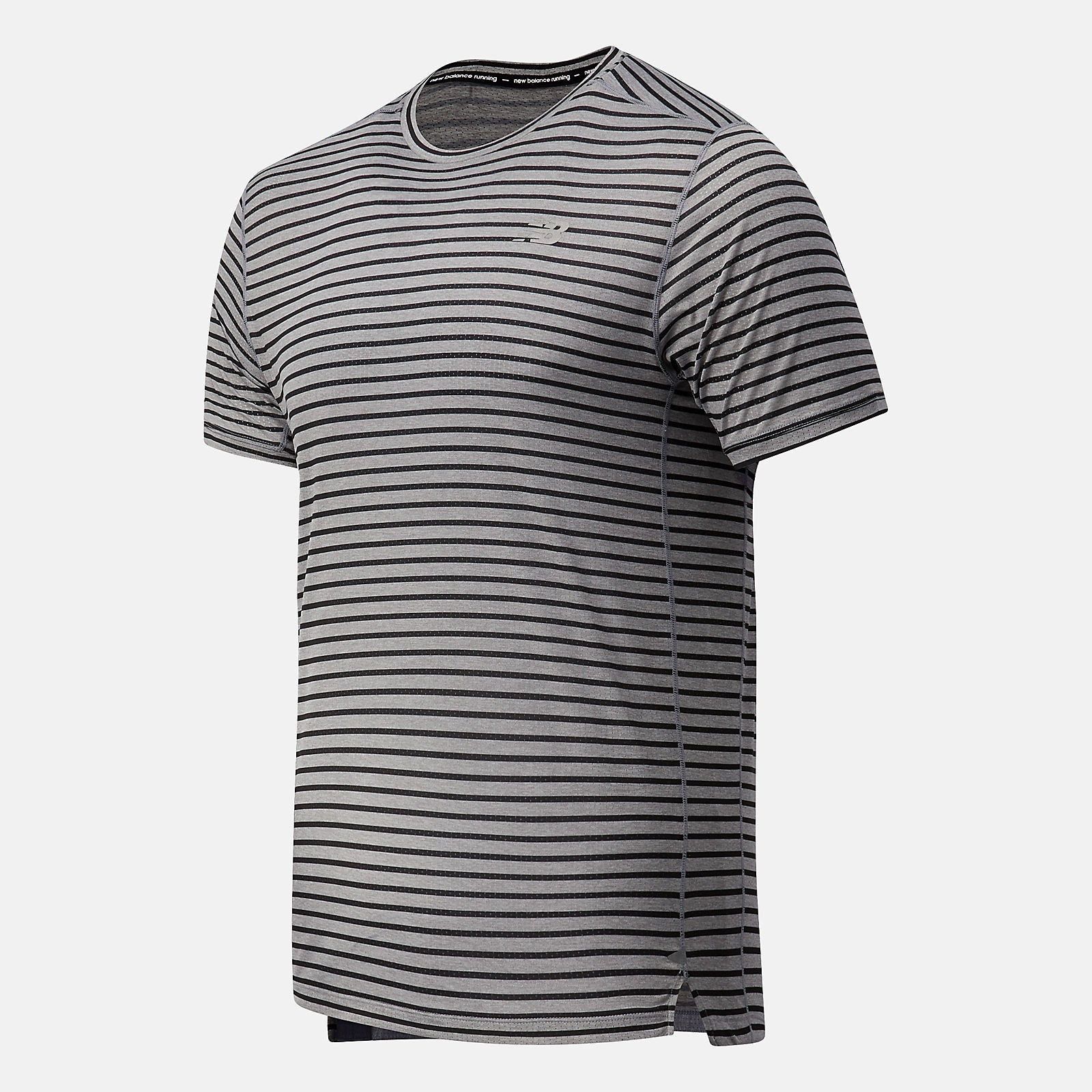 Printed Impact Run Short Sleeve-Men | New Balance