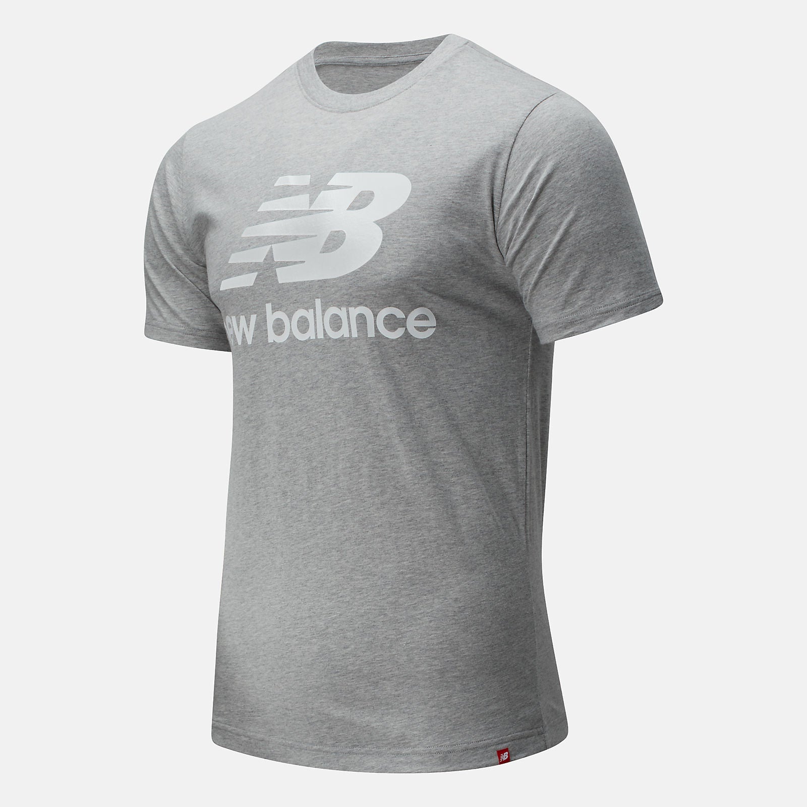 Essentials Stacked Logo Tee-Men | New Balance