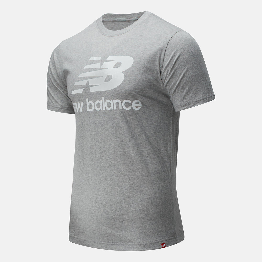 Essentials Stacked Logo Tee-Men | New Balance