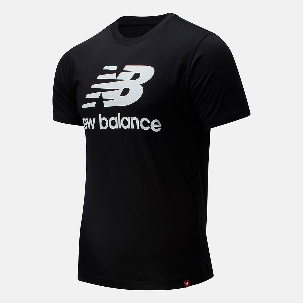 Essentials Stacked Logo Tee-Men | New Balance