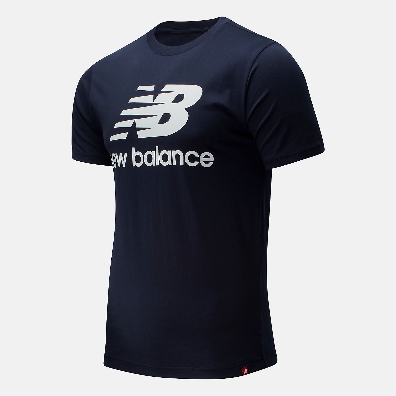 Essentials Stacked Logo Tee-Men | New Balance