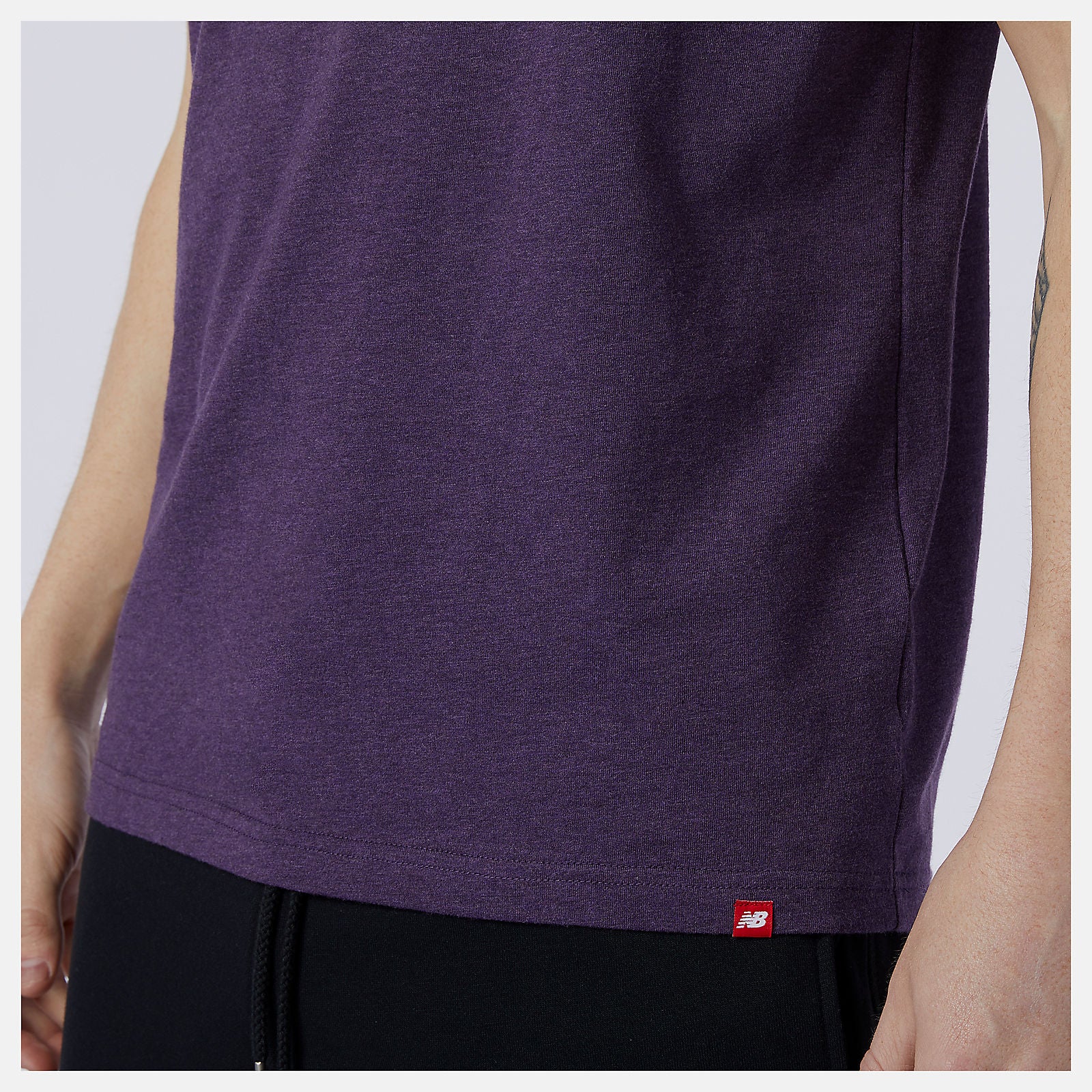 Essentials Stacked Logo Tee-Men | New Balance