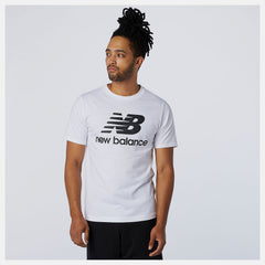 Essentials Stacked Logo Tee-Men | New Balance