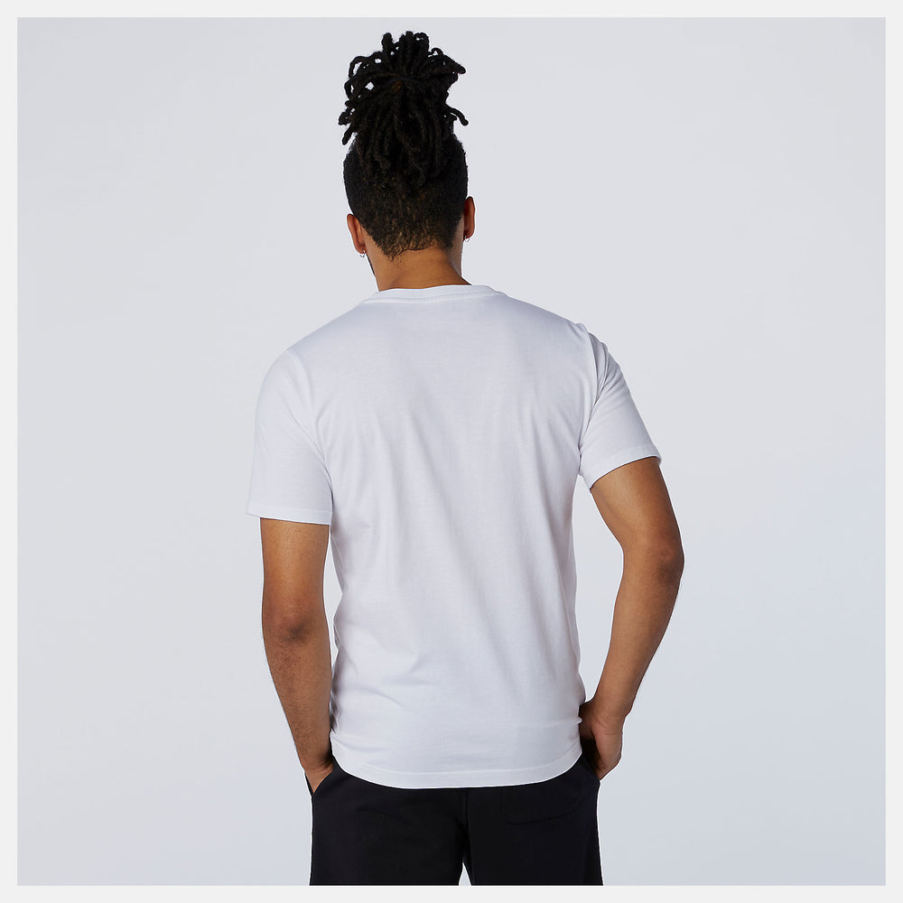 Essentials Stacked Logo Tee-Men | New Balance