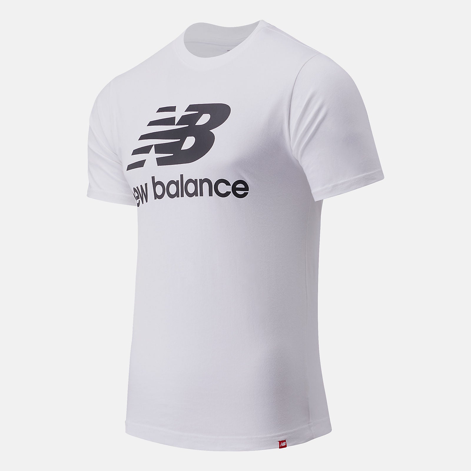 Essentials Stacked Logo Tee-Men | New Balance