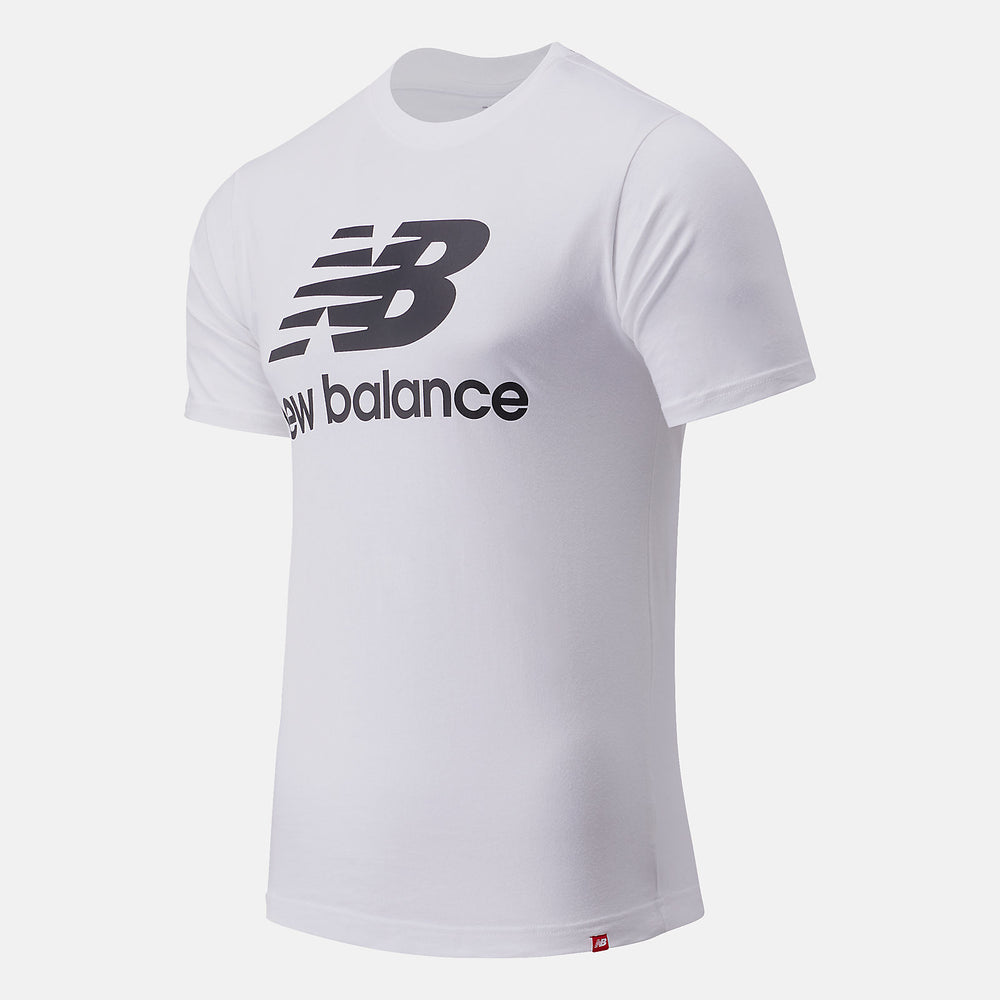 Essentials Stacked Logo Tee-Men | New Balance