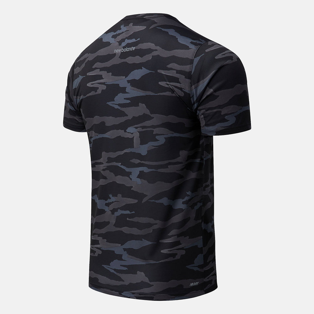 Printed Accelerate Short Sleeve-Men | New Balance