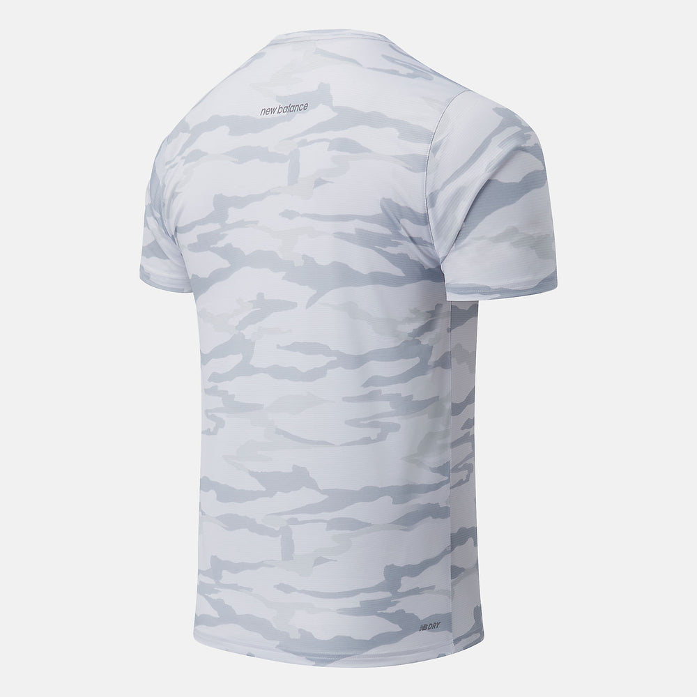 Printed Accelerate Short Sleeve-Men | New Balance