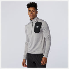 NB Heat Grid Half Zip-Men | New Balance