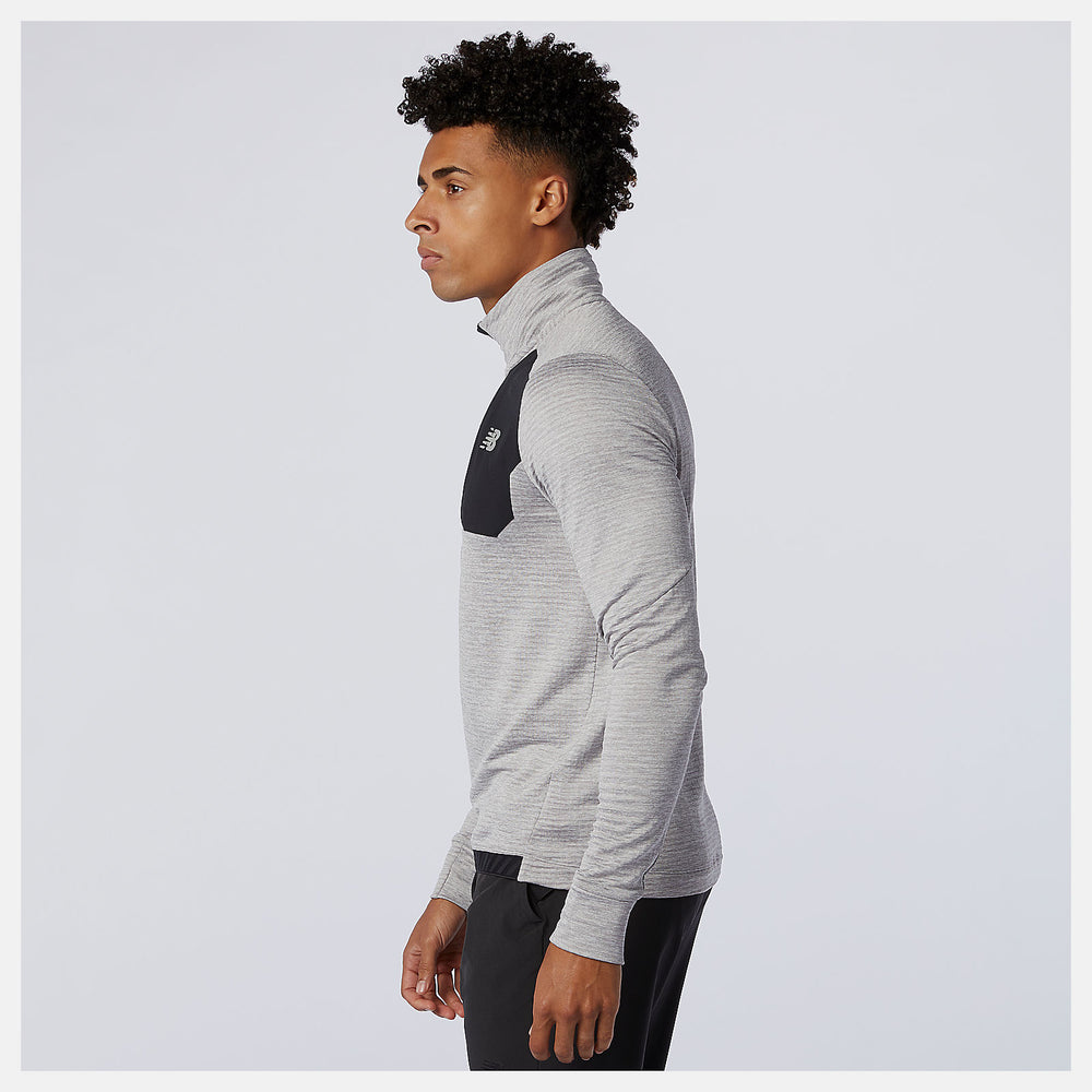 NB Heat Grid Half Zip-Men | New Balance
