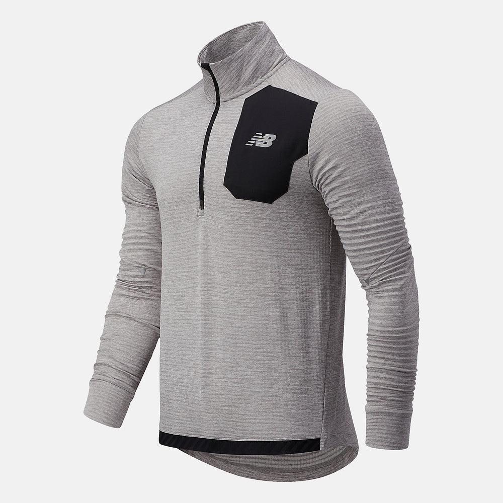 NB Heat Grid Half Zip-Men | New Balance
