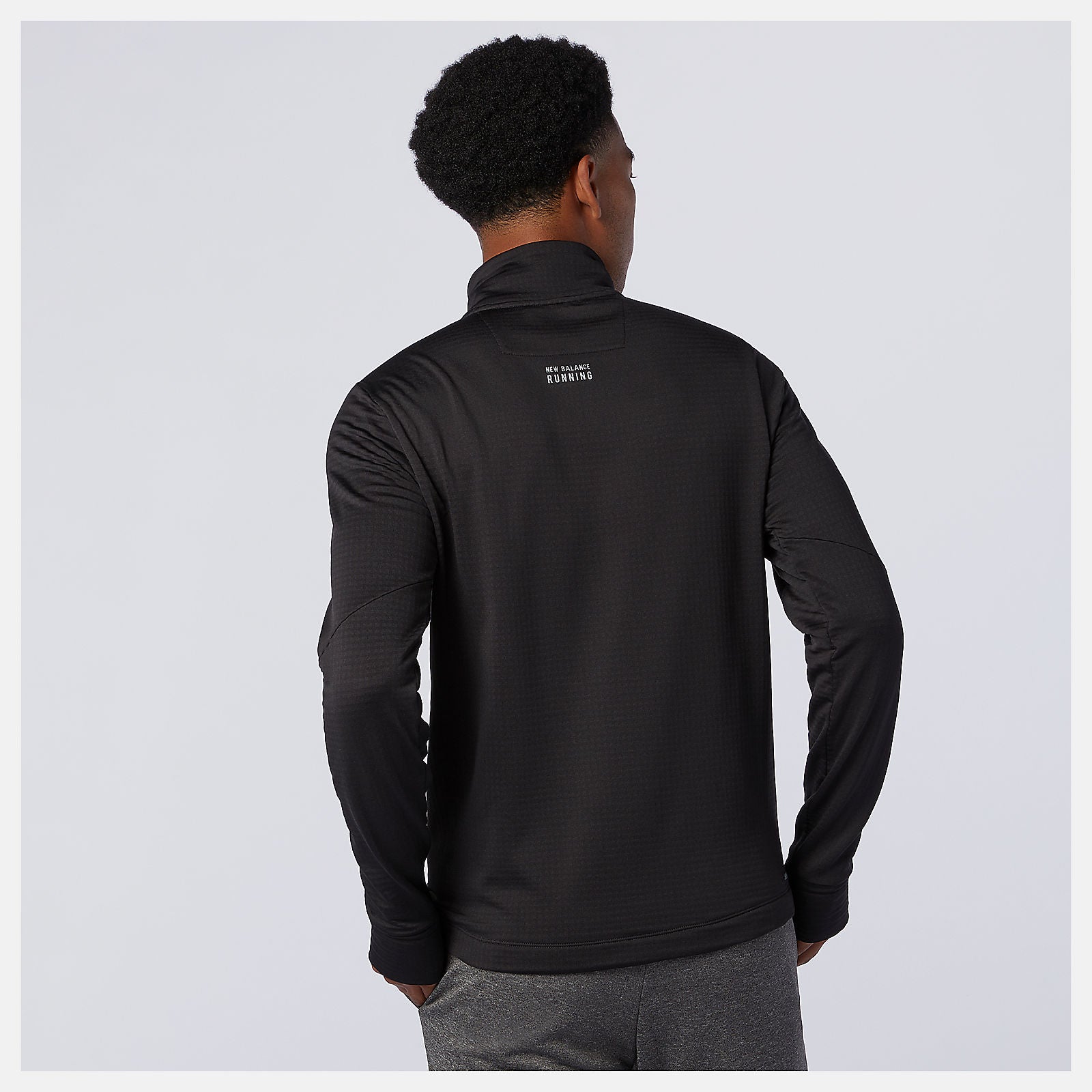 NB Heat Grid Half Zip-Men | New Balance