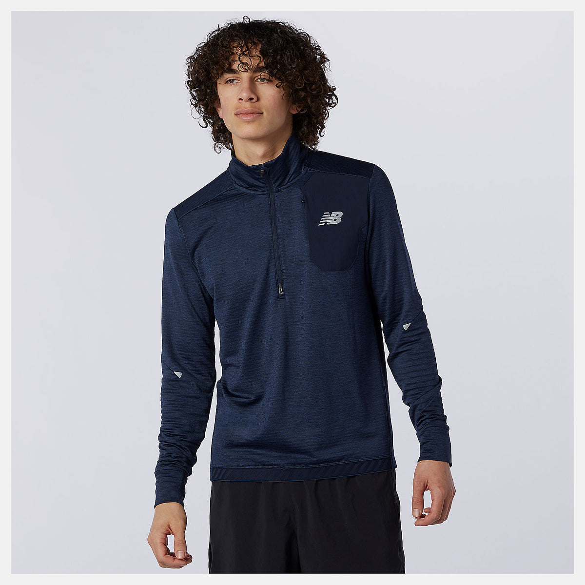 NB Heat Grid Half Zip-Men | New Balance