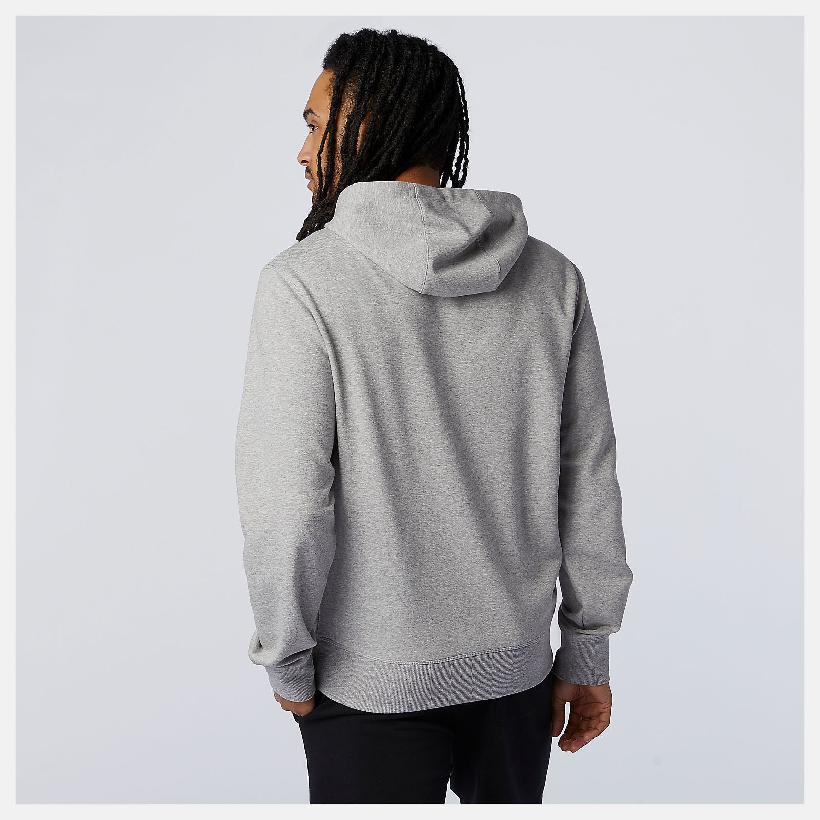 NB Essentials Stacked Logo Po Hoodie-Men | New Balance