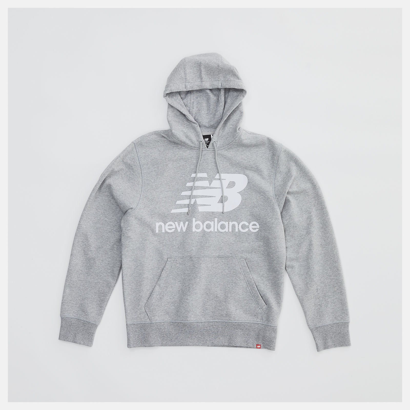 NB Essentials Stacked Logo Po Hoodie-Men | New Balance