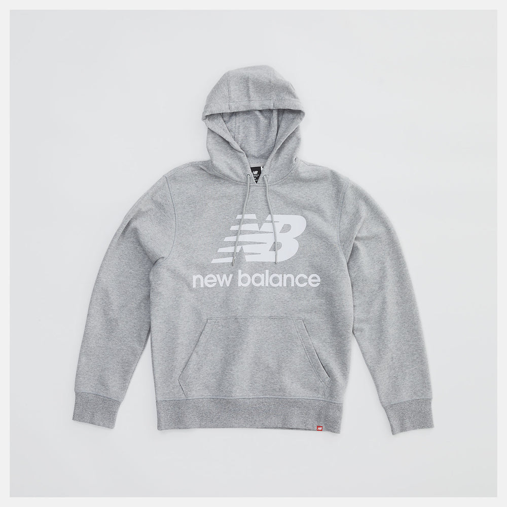 NB Essentials Stacked Logo Po Hoodie-Men | New Balance