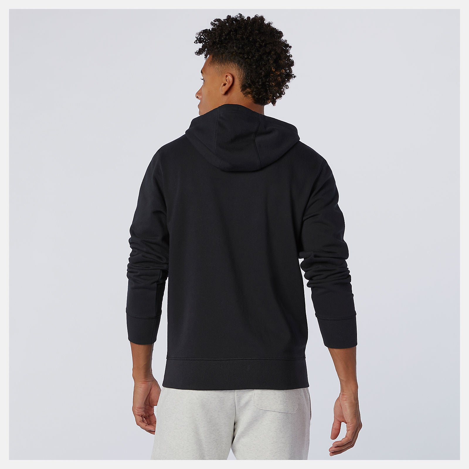 NB Essentials Stacked Logo Po Hoodie-Men | New Balance