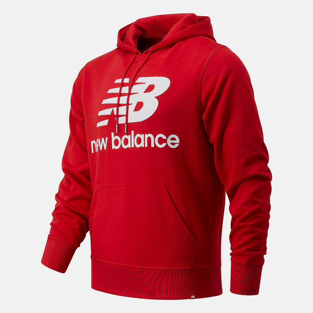 NB Essentials Stacked Logo Po Hoodie-Men | New Balance
