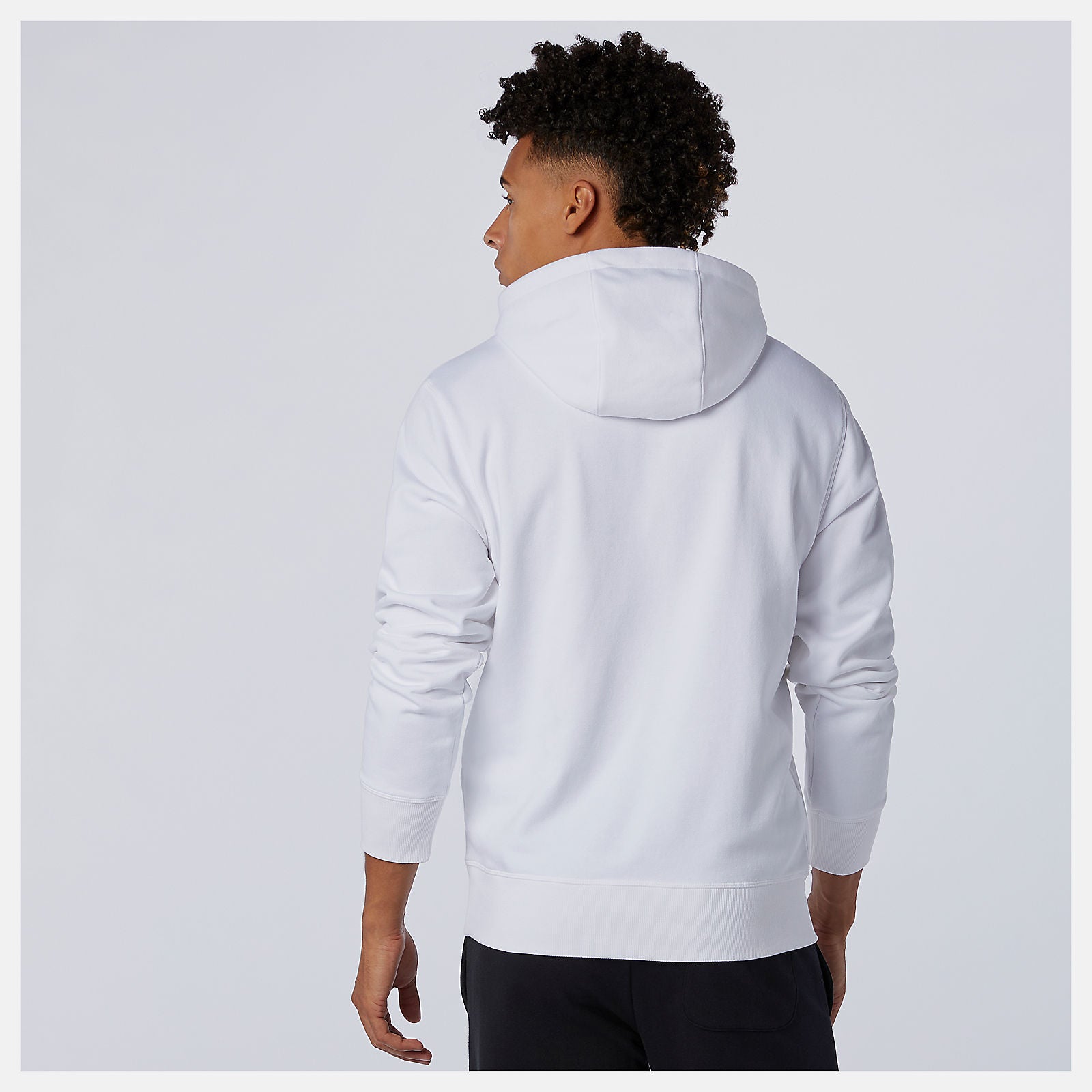 NB Essentials Stacked Logo Po Hoodie-Men | New Balance