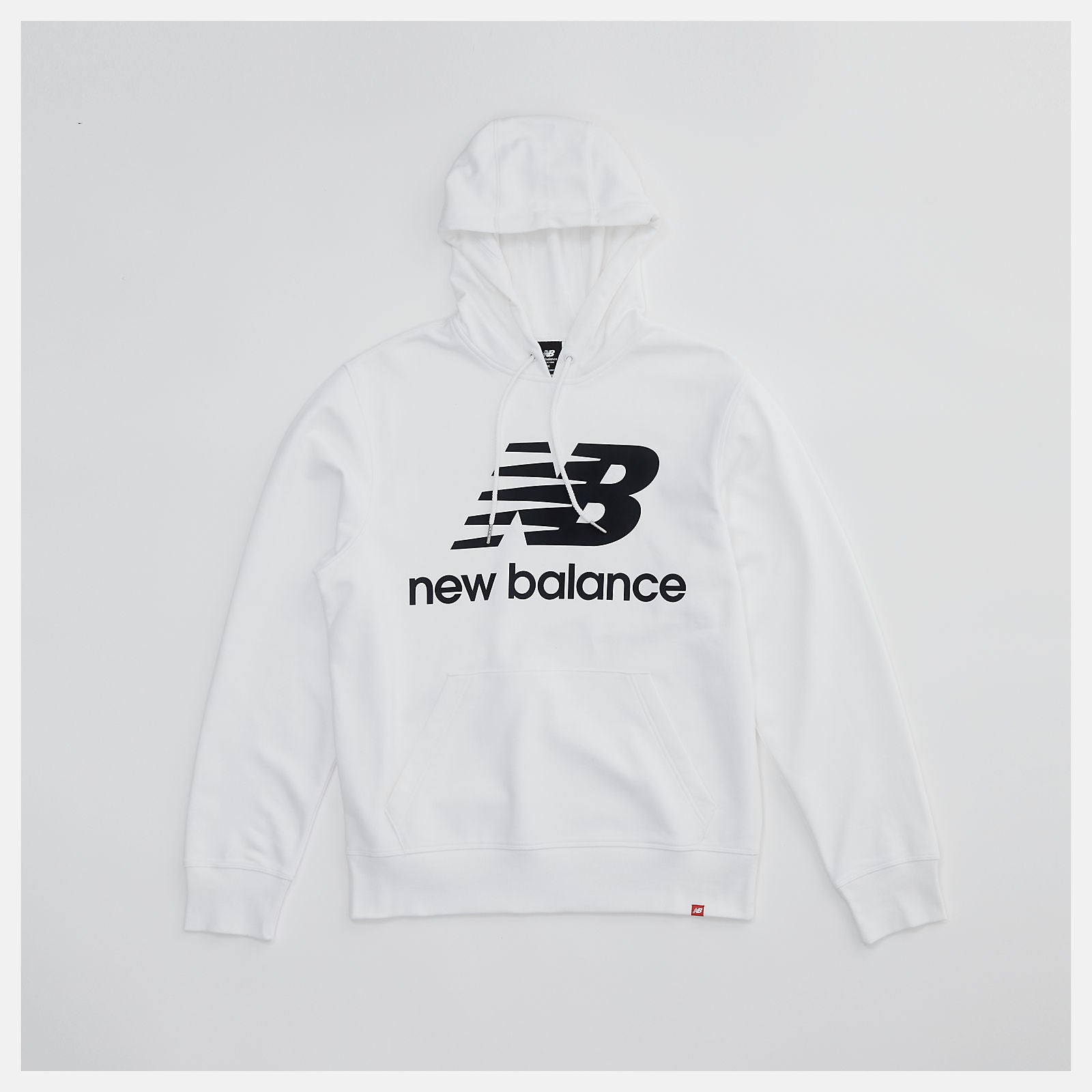 NB Essentials Stacked Logo Po Hoodie-Men | New Balance