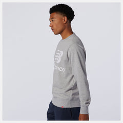 NB Essentials Stacked Logo Crew-Men | New Balance