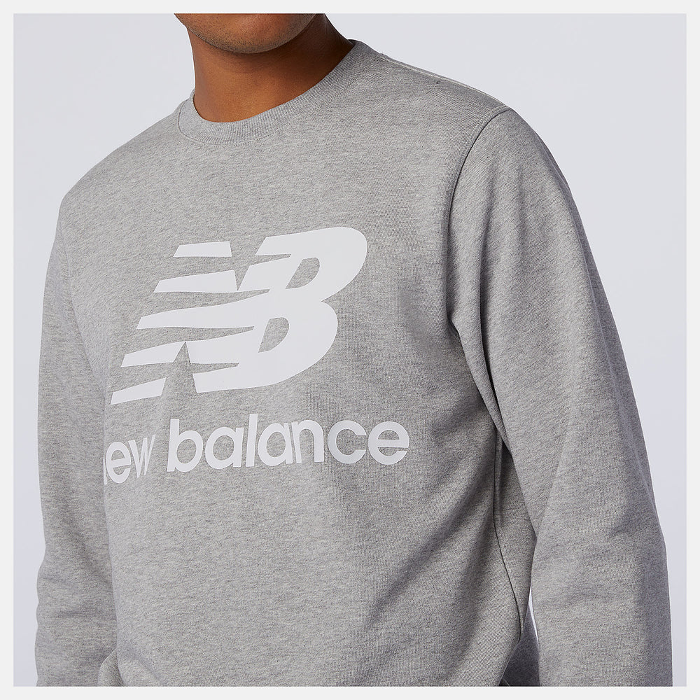 NB Essentials Stacked Logo Crew-Men | New Balance