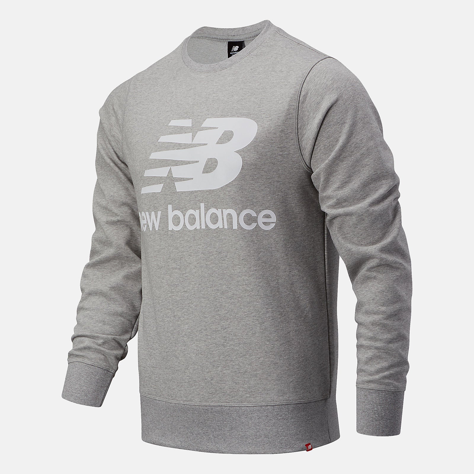 NB Essentials Stacked Logo Crew-Men | New Balance