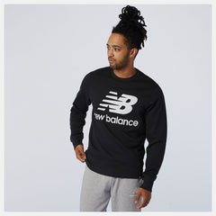 NB Essentials Stacked Logo Crew-Men | New Balance