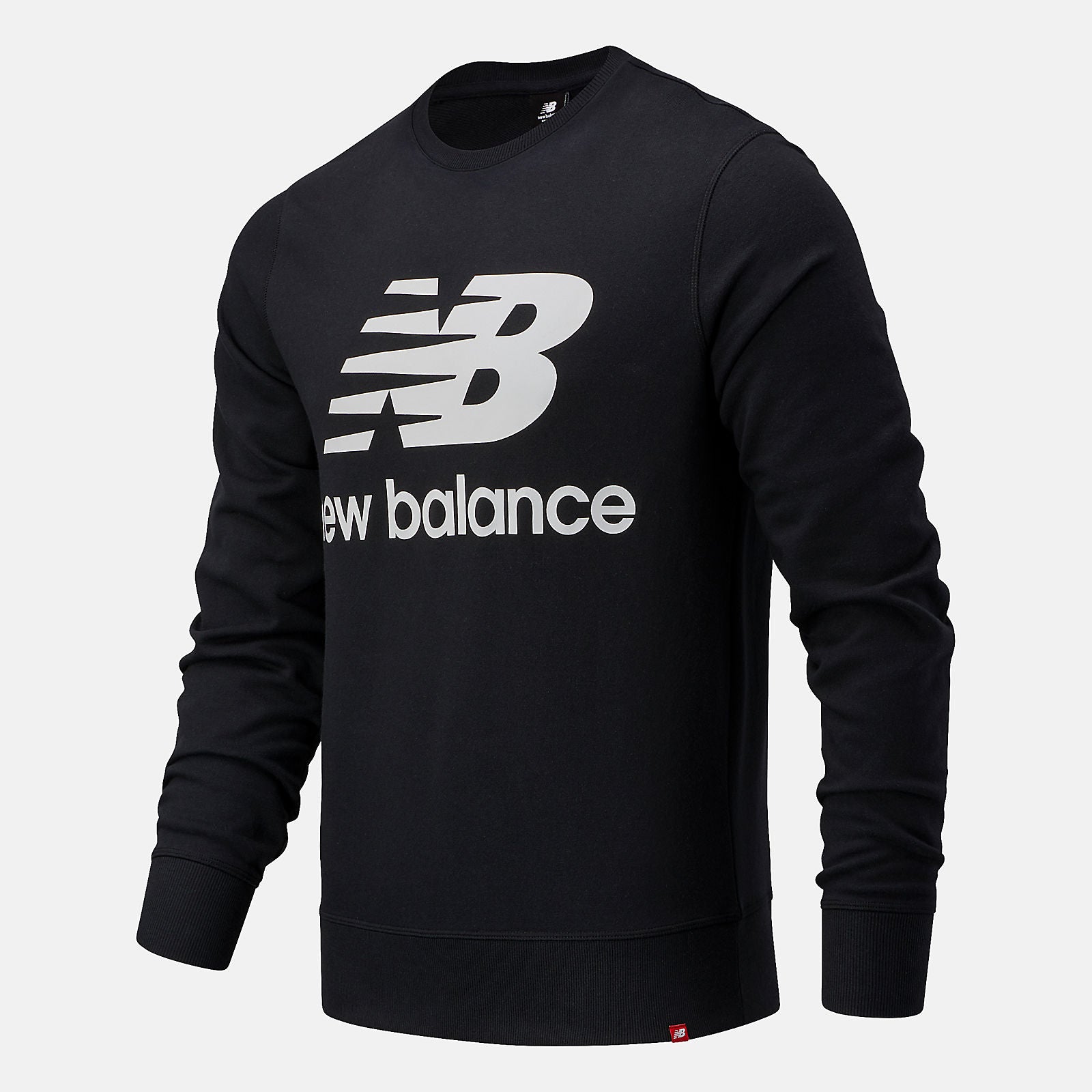 NB Essentials Stacked Logo Crew-Men | New Balance