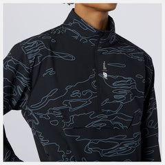 Fortitech Printed Woven Pullover-Men | New Balance