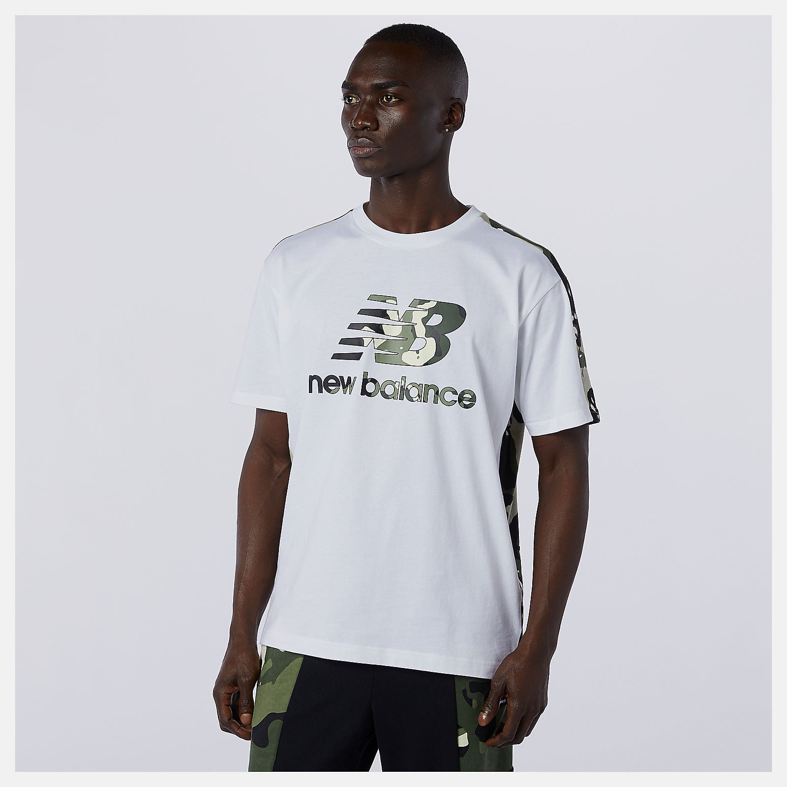 NB Essential Camo Tee-Men | New Balance