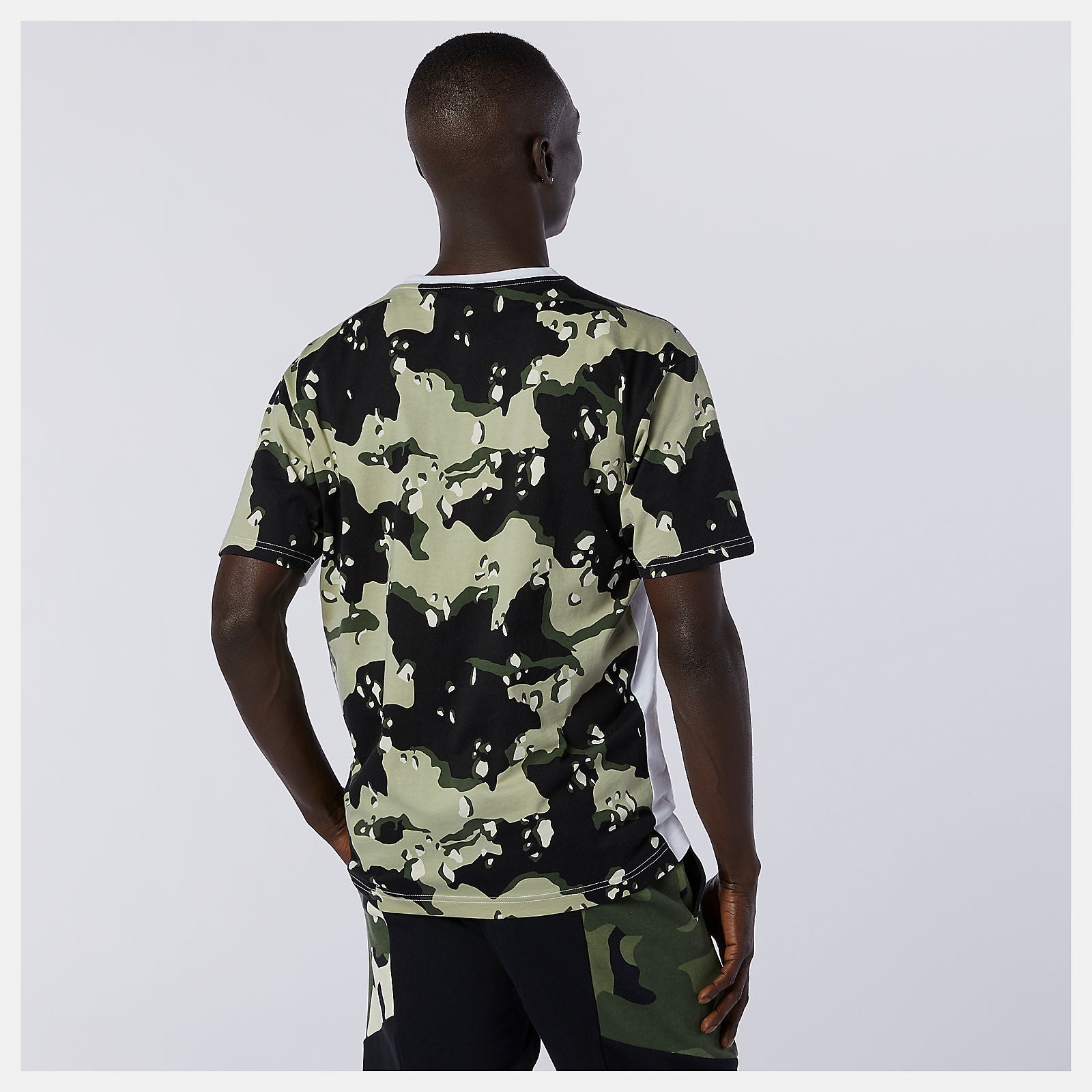 NB Essential Camo Tee-Men | New Balance