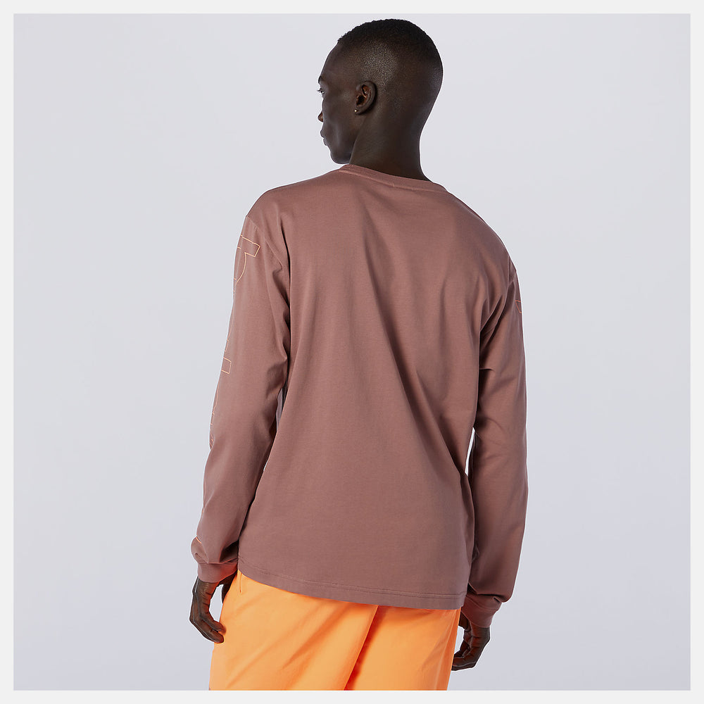 NB Sport Style Optiks Longsleeve Tee-Men | New Balance