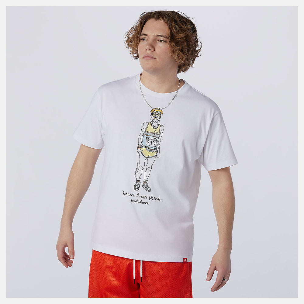NB Essentials Runner Tee-Men | New Balance
