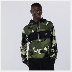 NB Essentials Fleece Camo Hoodie-Men | New Balance