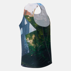 TCS New York City Marathon Printed Singlet-Men | New Balance